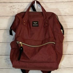 Himawari No. 8 Classic Backpack Color Bordeaux